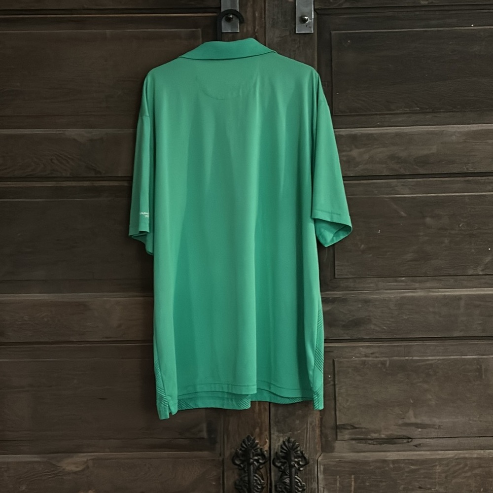 Chaps Golf 78 Mens Stay Dry SS Pastel Green Activewear Polo Shirt XL - Picture 5 of 6